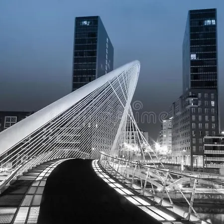 Apartmento Vintage Calatrava ビルバオ